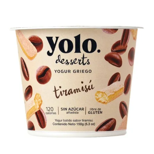 YOGURT GRIEGO TIRAMISÙ 150GR YOLO