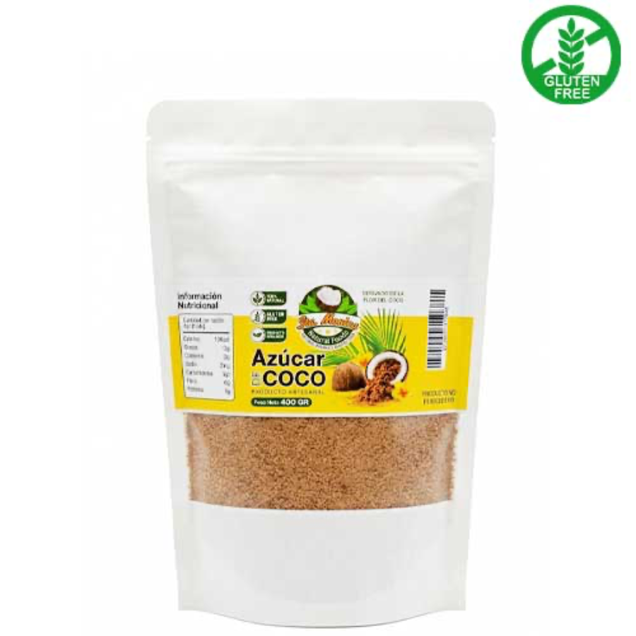 AZUCAR DE COCO 250GR STA MONICA