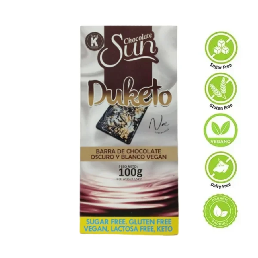 BARRA DE CHOCOLATE DUKETO 100GR SUN