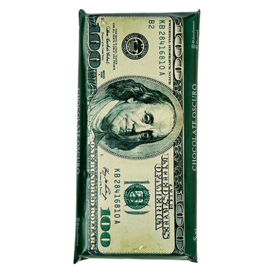 BARRA DE CHOCOLATE OSCURO DOLAR