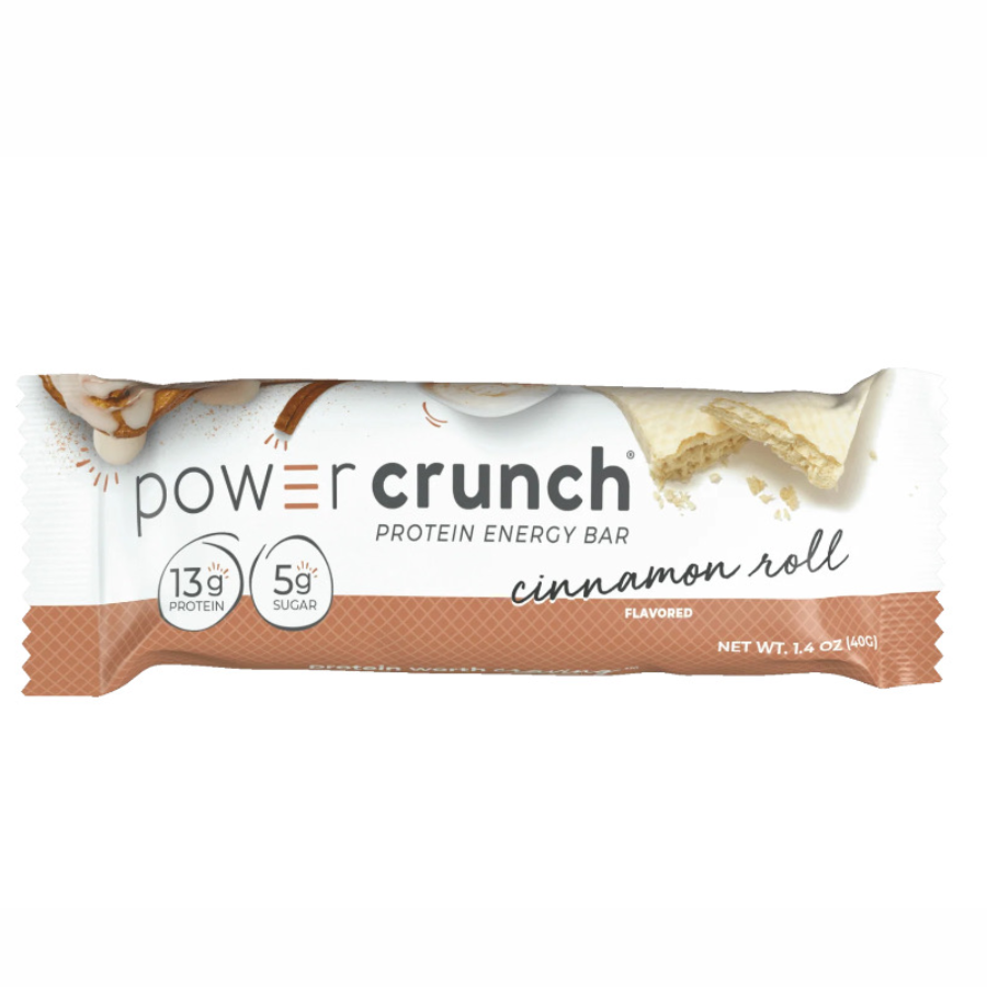 BARRA POWER CRUNCH CINNAMON ROLL