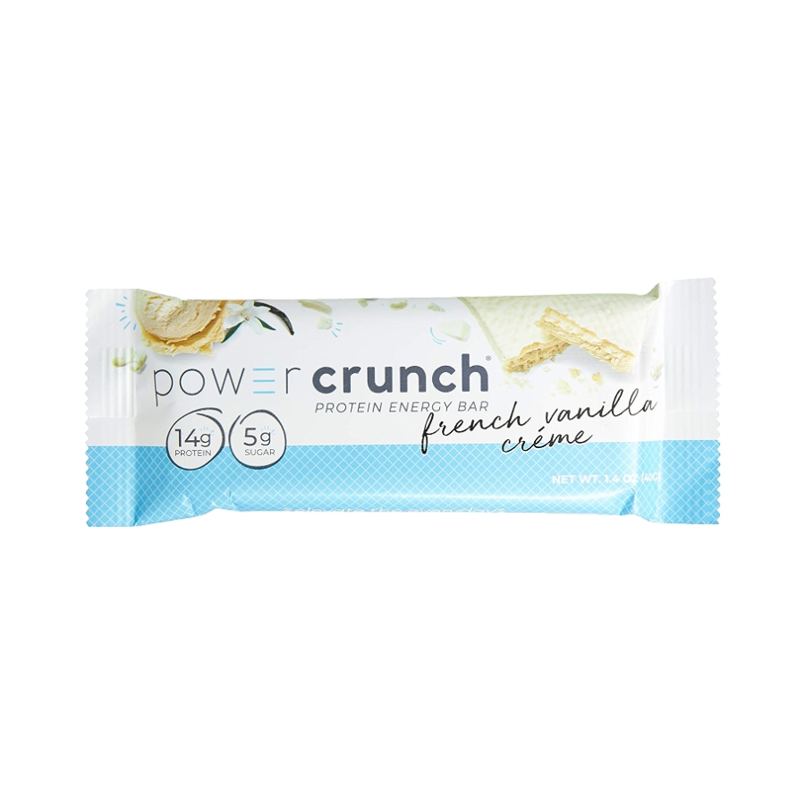 BARRA POWER CRUNCH FRENCH VANILLA 20g