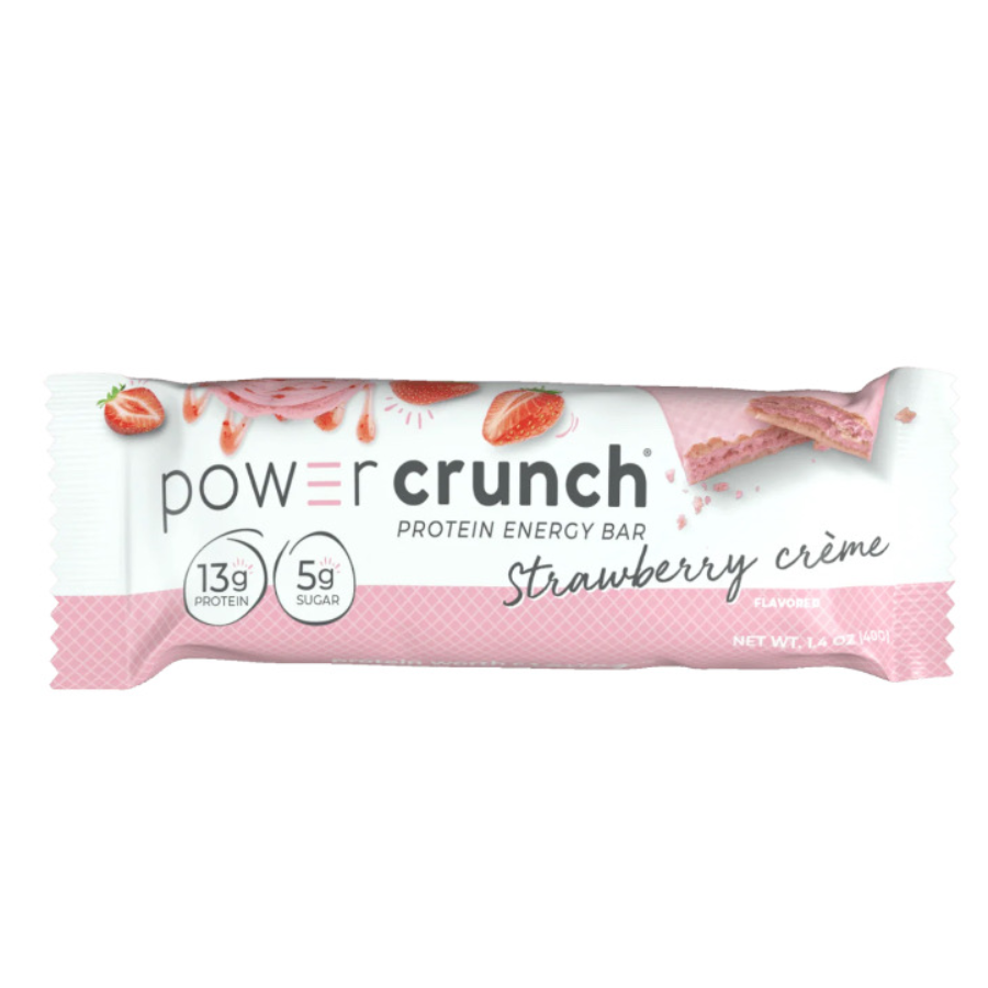 BARRA POWER CRUNCH STRAWBERRY CREME