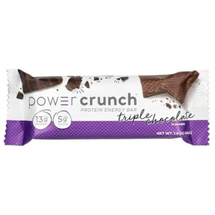 BARRA POWER CRUNCH TRIPLE CHOCOLATE 20G