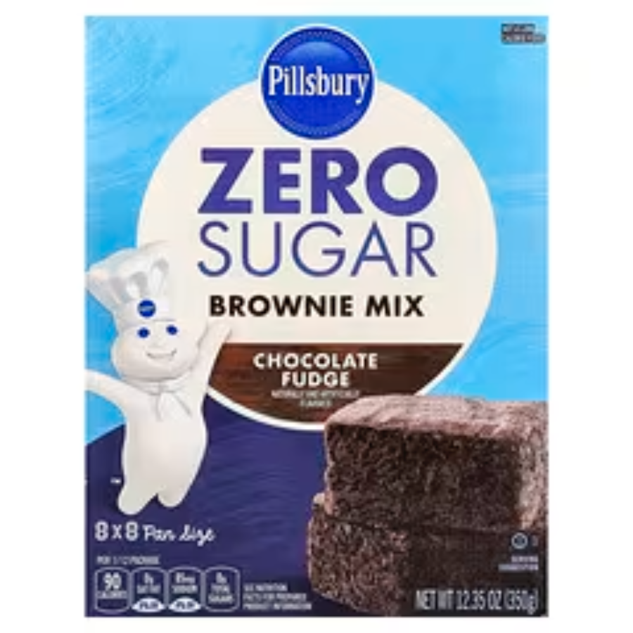 BROWNIE MIX  SUGAR FREE PILLSBURY 350GR