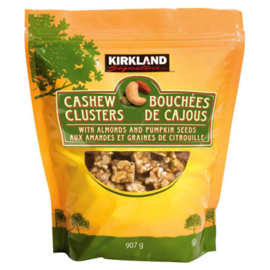 CASHEW CLUSTERS KIRKLAND 907GR