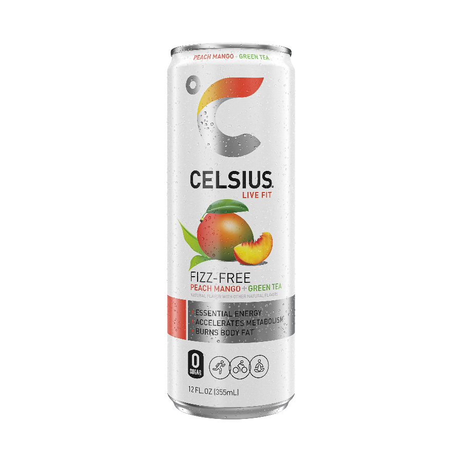 CELSIUS PEACH MANGO 355ML