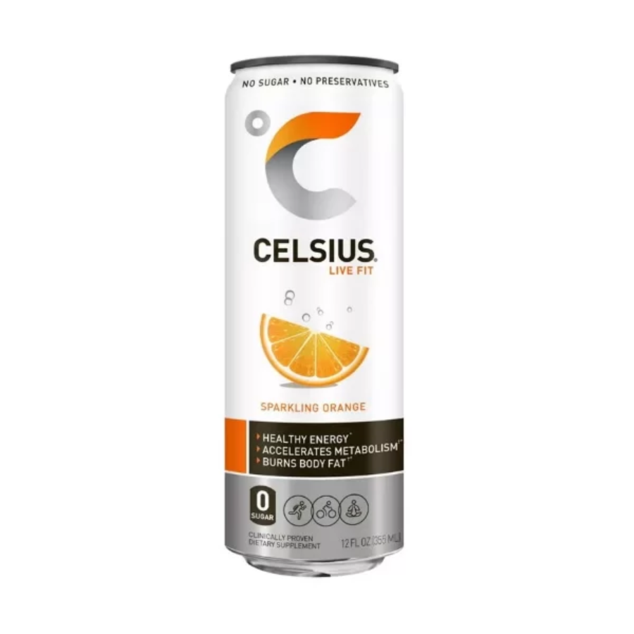 CELSIUS ORANGE 355 ML