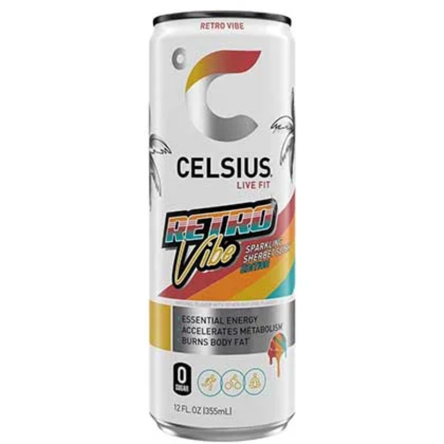 CELSIUS RETRO VIBE 355ML