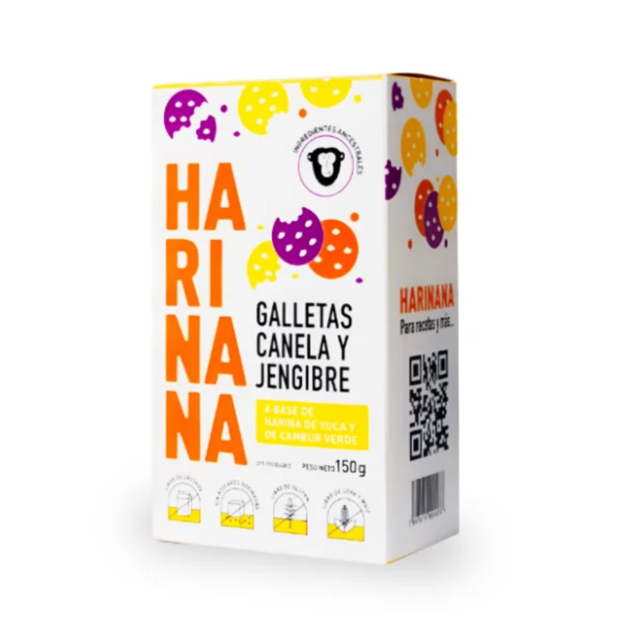 GALLETAS CANELA Y JENGIBRE ARAWAK