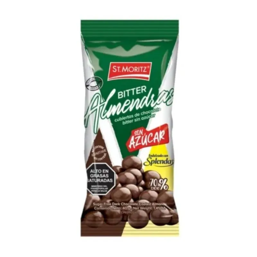 GRAGEADO S/A ALMENDRA BITTER 40GR