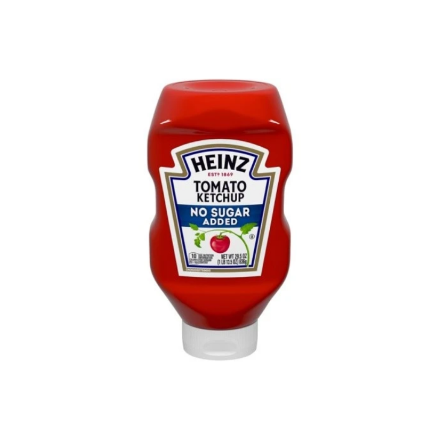 KETCHUP HEINZ NO SUGAR 836 G