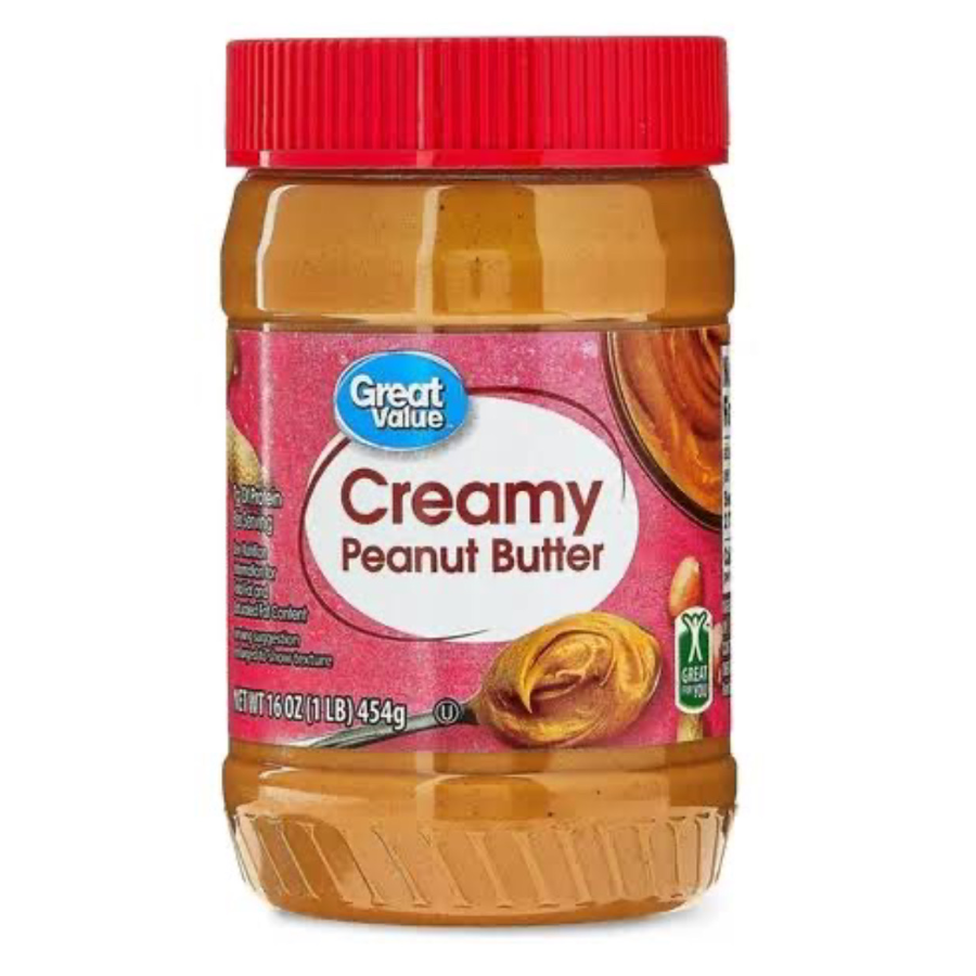 MANTEQUILLA MANI CREAMY GREAT VALUE 454g