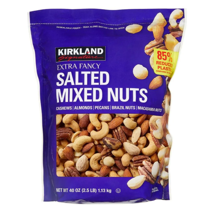 MIXED NUTS SALTED KIRKLAND 1.13KG