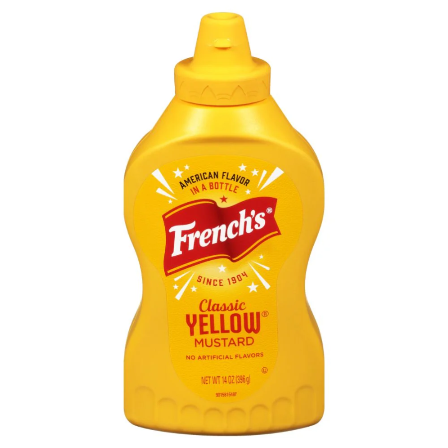 MOSTAZA FRENCHS YELLOW CLASSIC 396G