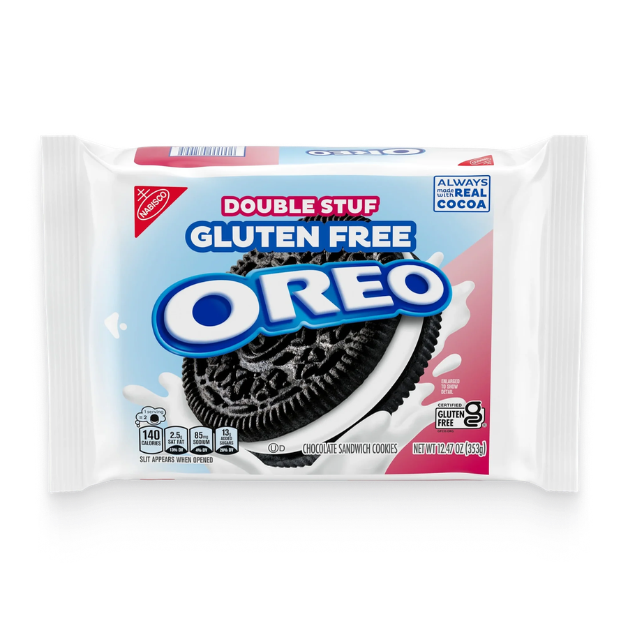 OREO DOUBLE STUF GLUTEN FREE 353GR