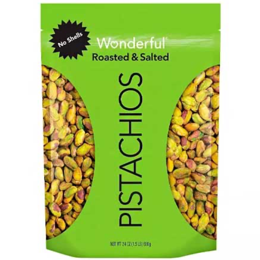 PISTACHO SALADO S/CONCHA WONDERFUL 680G