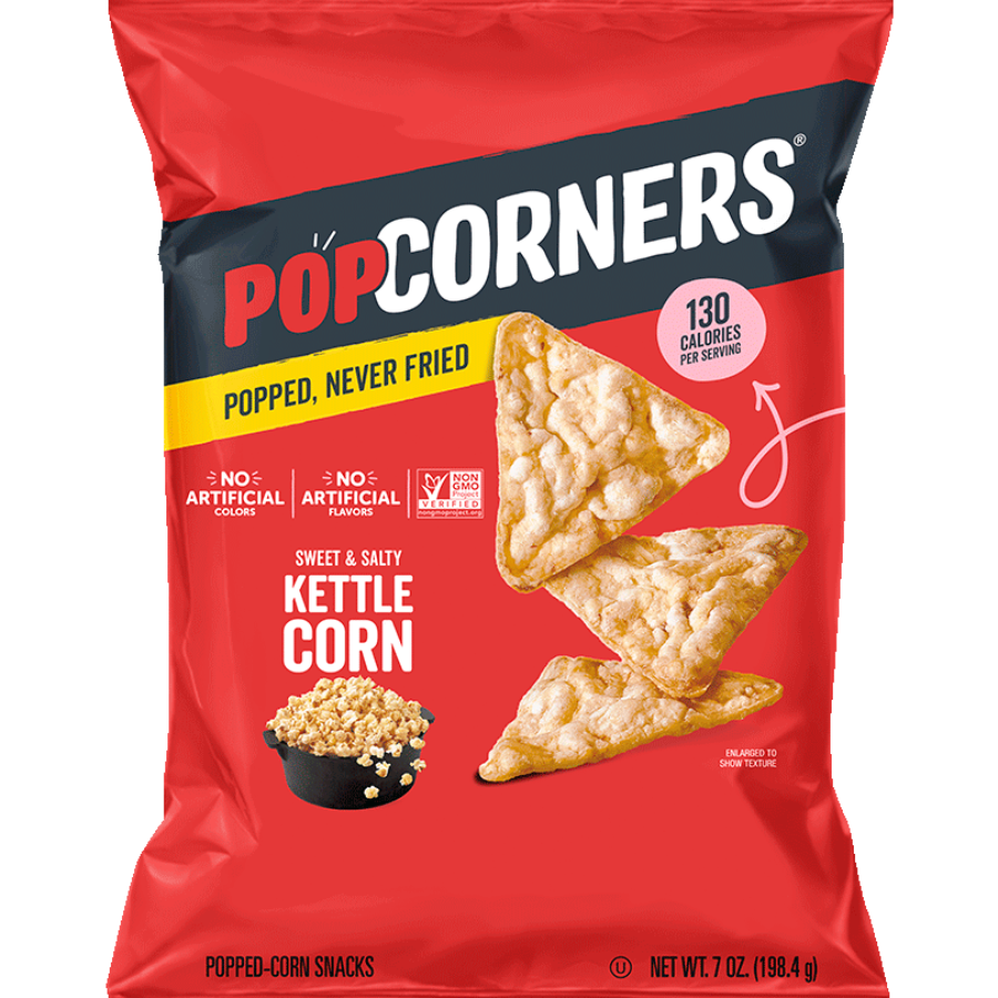 POPCORNERS KETTLE CORN 198.4G