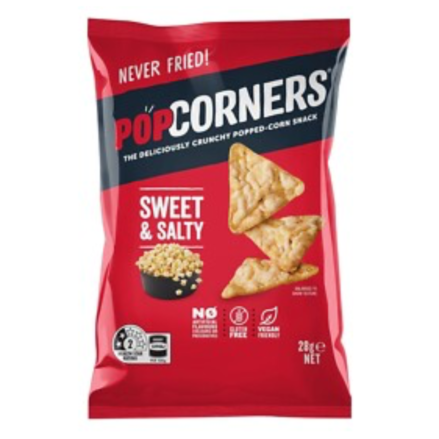 POPCORNERS SWEET & SALTY