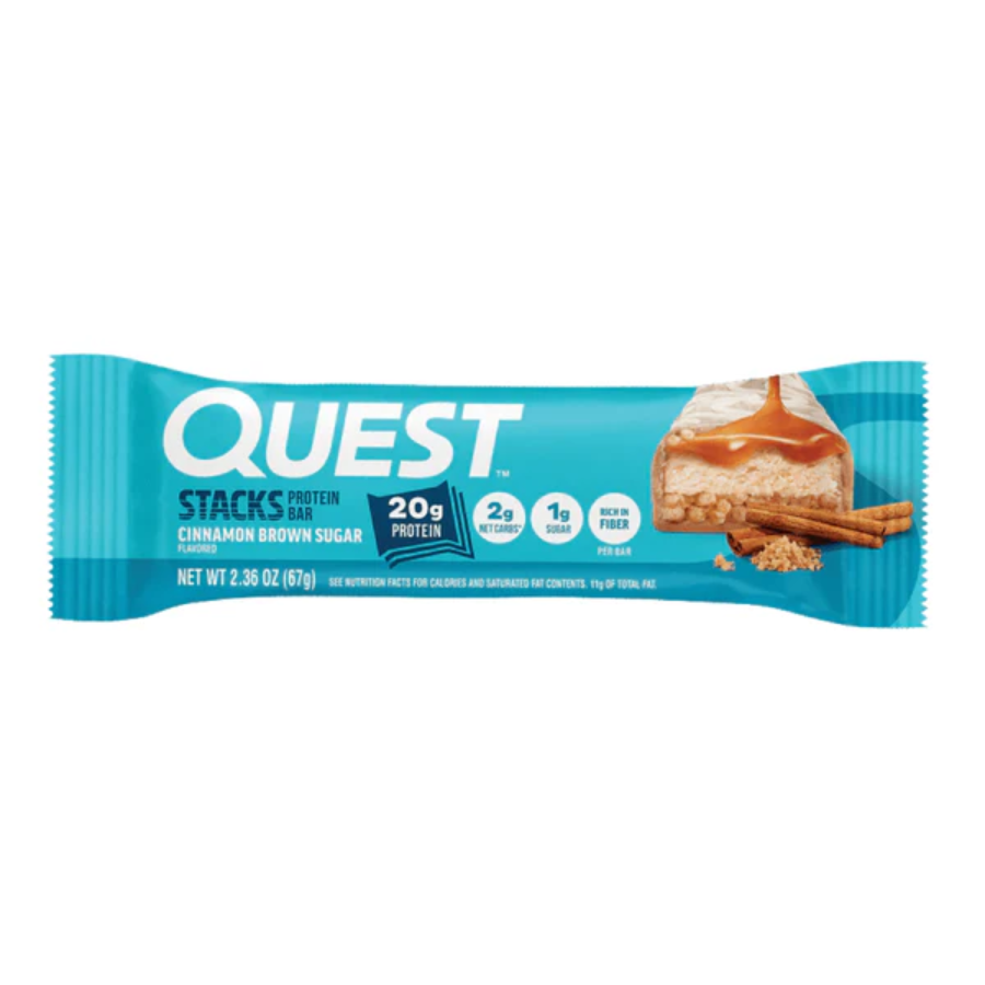 QUEST PROTEIN BAR CINNAMON BROWN SUGAR