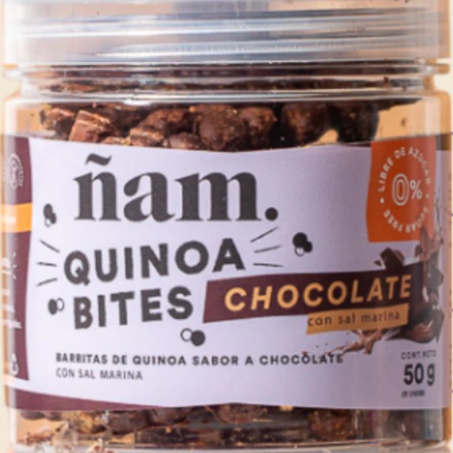 QUINOA BITES CHOCOLATE CON S/M 50GR