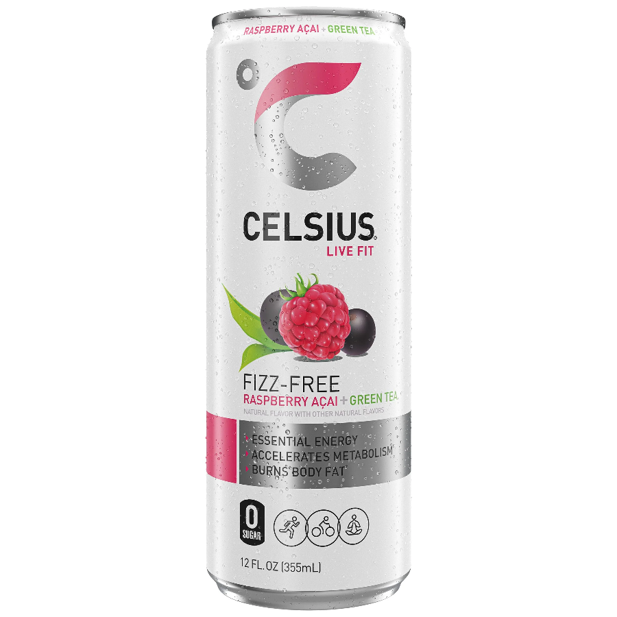 RASPBERRY ACAI CELSIUS 355ML