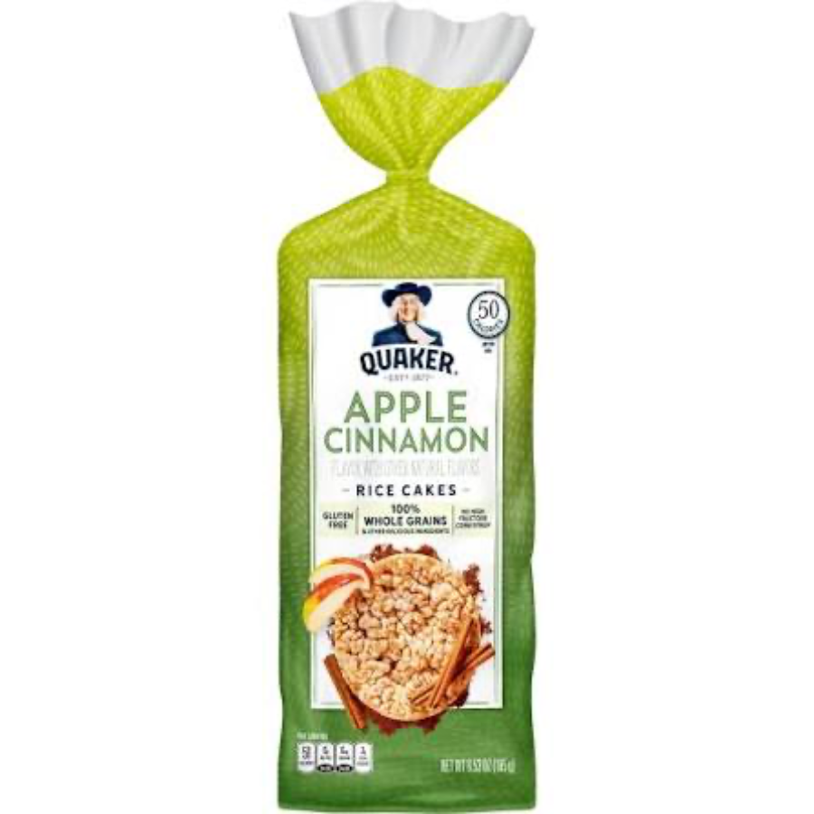 RICE CAKES APPLE CINNAMON QUAKER