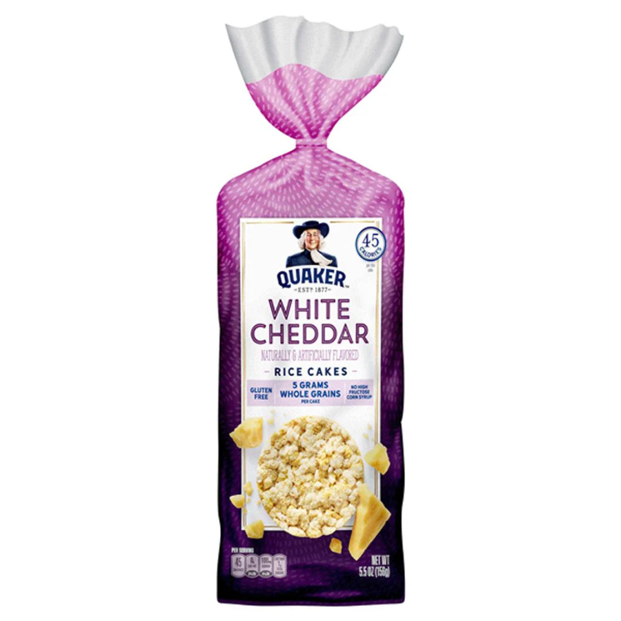 RICE CAKES WHITE CHEDDAR QUAKER
