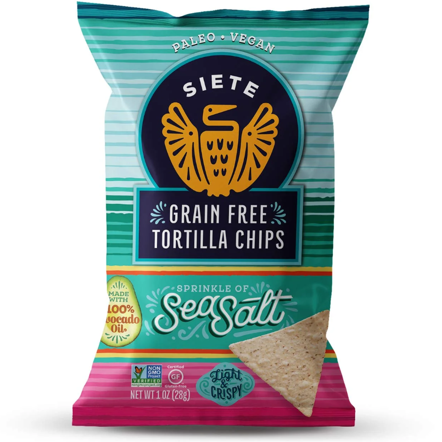 SIETE SEA SALT CHIPS 28GR