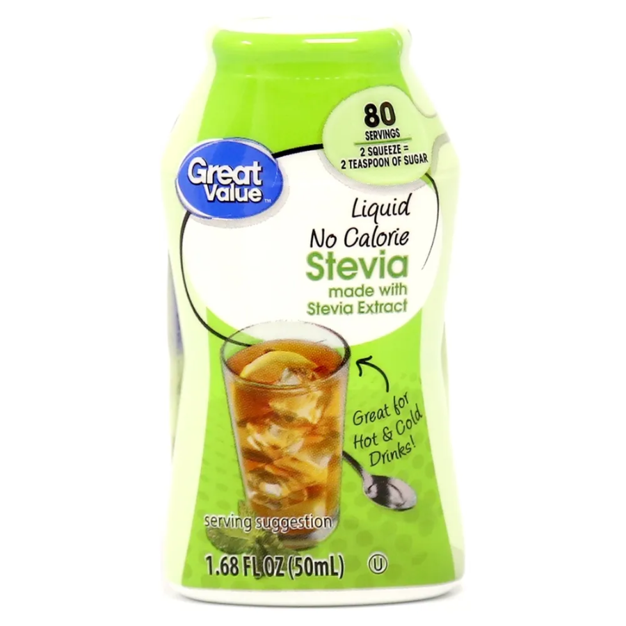 STEVIA LIQUIDO GOTERO GREAT VALUE 50ML