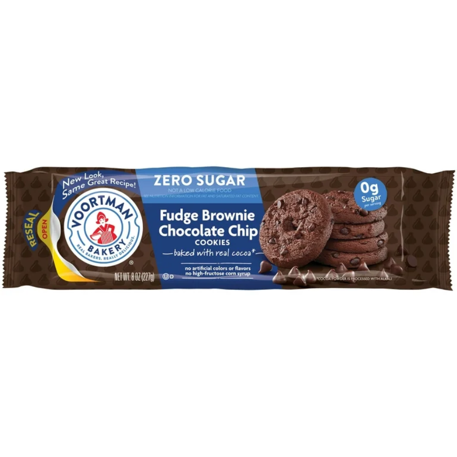 VOORTMAN BAKERY FUDGE BROWNIE SUGAR FREE