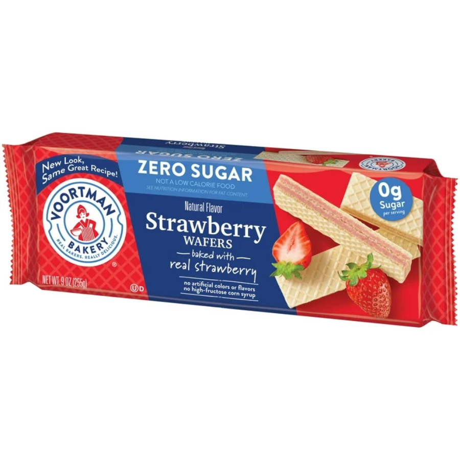 VOORTMAN WAFLE STRAWBERRY
