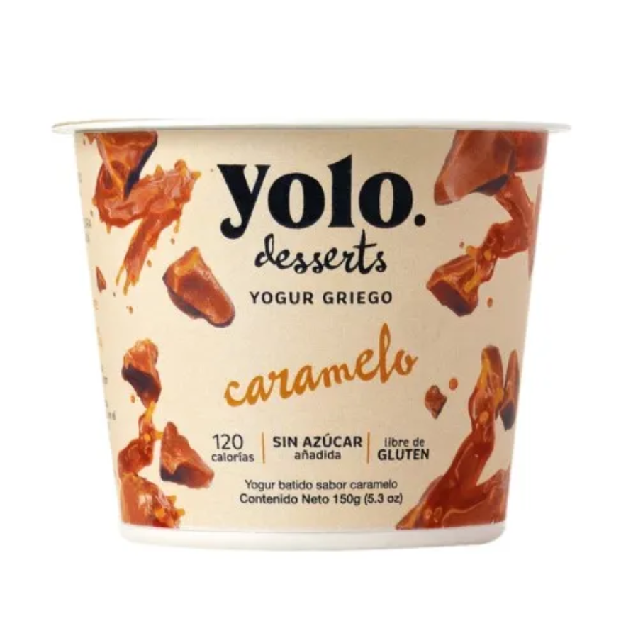 YOGURT GRIEGO CARAMELO 150GR YOLO