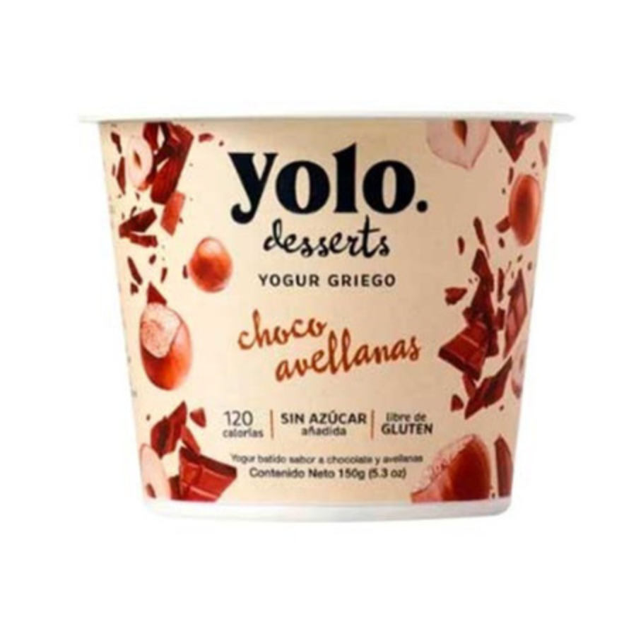 YOGURT GRIEGO CHOCO AVELLANA 150GR YOLO