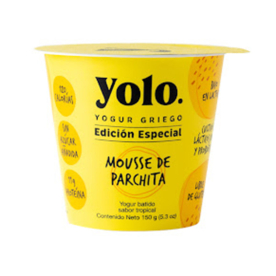 YOGURT GRIEGO MOUSSE  PARCHITA 150GRYOLO