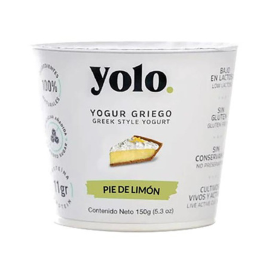 YOGURT GRIEGO PIE DE LIMON 150GR YOLO
