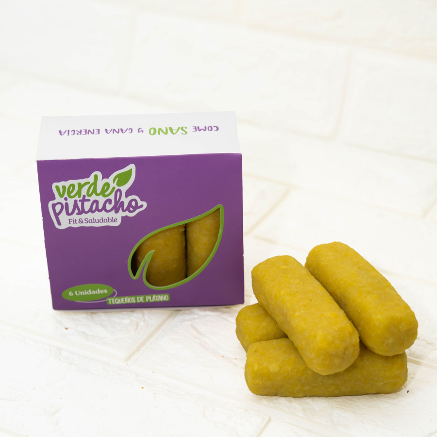 PACK DE TEQUEÑOS DE PLATANO Y QUESO X6