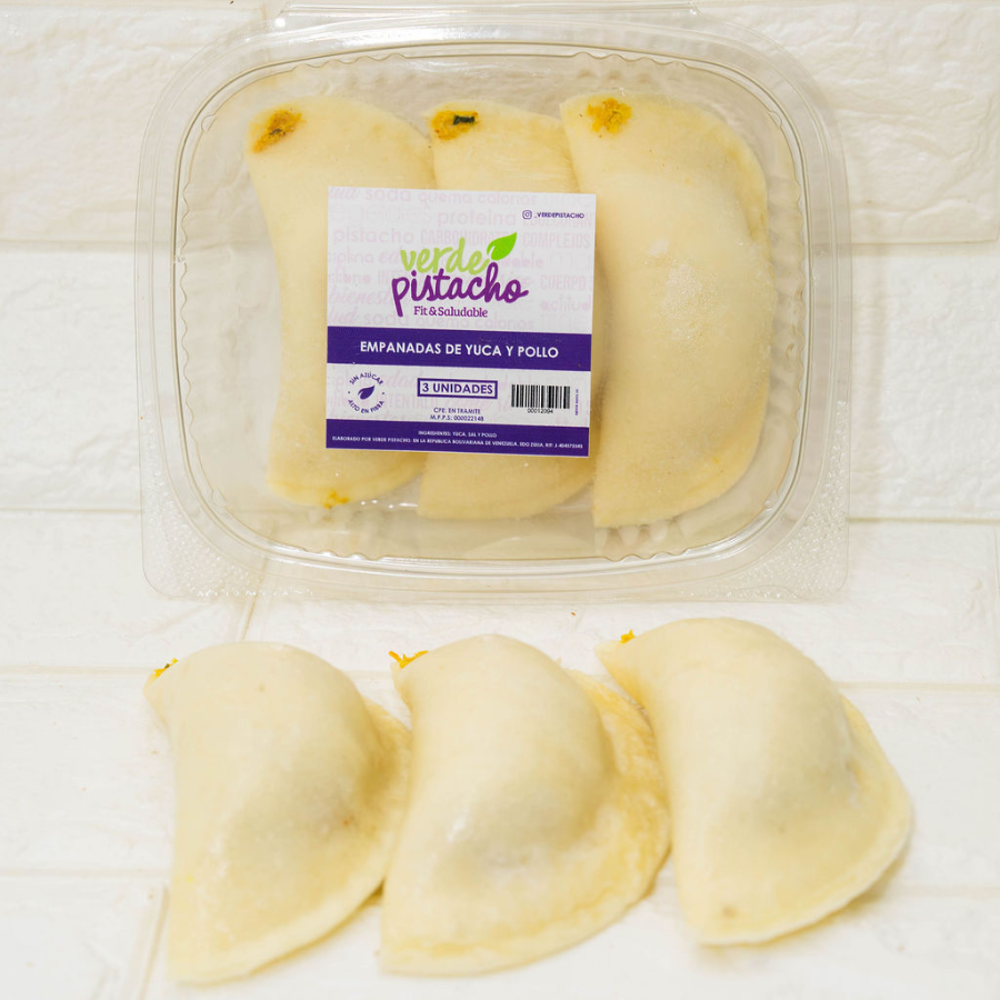 PACK EMPANADA YUCA Y POLLO 3 UND