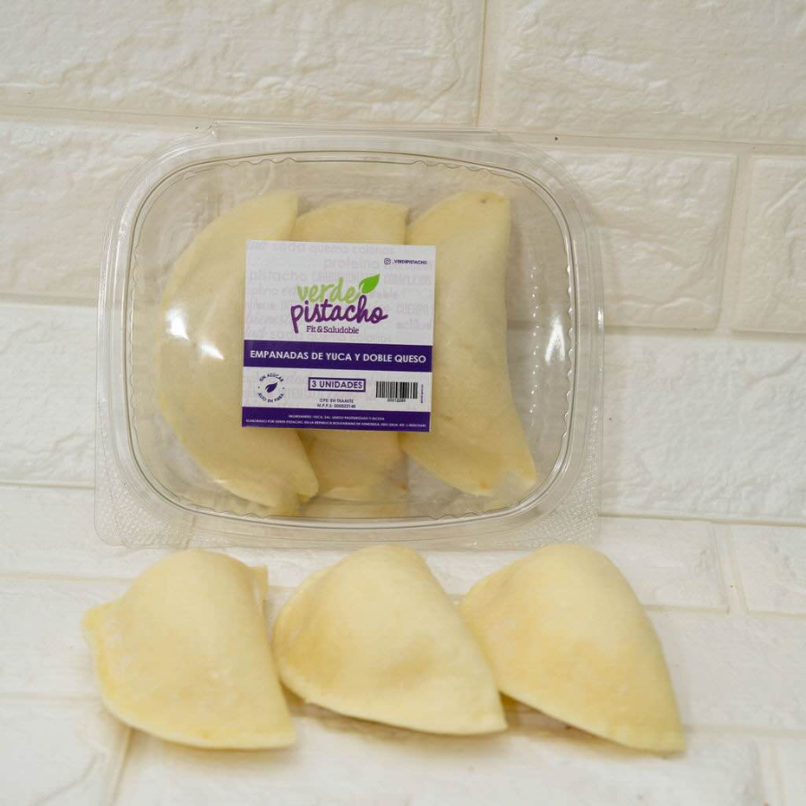 PACK EMPANADA YUCA Y DOBLE QUESO 3 UND