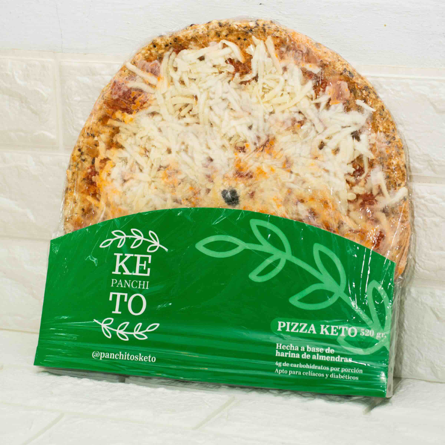 PIZZAS KETO PRECOCIDAS CONGELADAS
