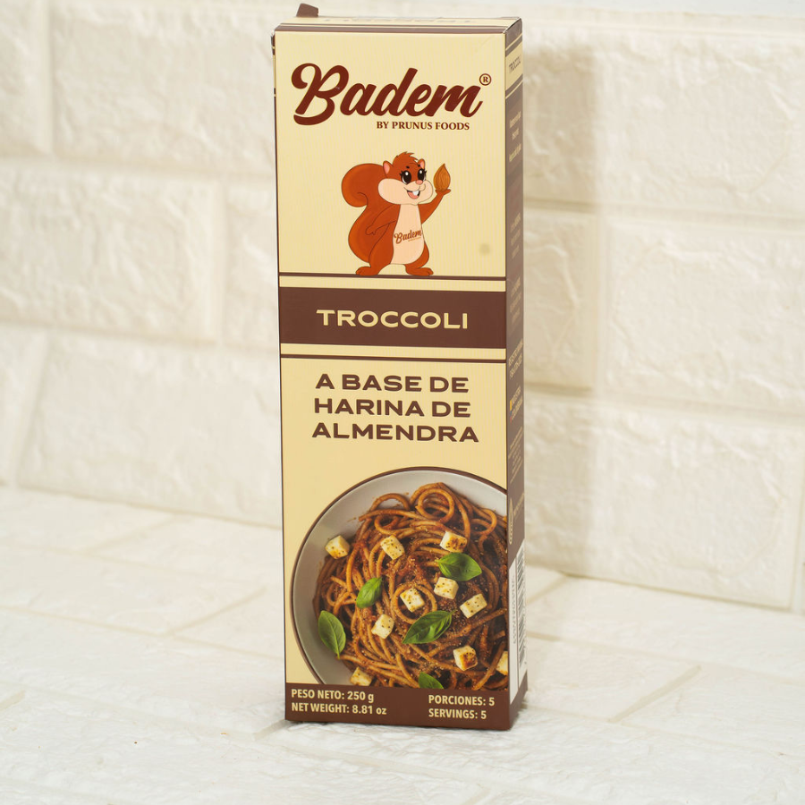 TROCCOLI ALMOND FLOUR PASTA BADEM 250GR